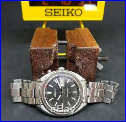 Rare Vintage Seiko Bell Matic Black Dial Daydate Auto 4006-6021 Auto Watch