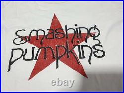 Rare Vintage Smashing Pumpkins Just Say Maybe 90s Tour T shirt Grunge Alt rock