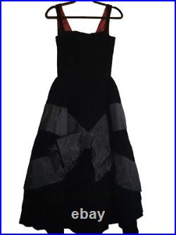 Rare Vintage Suzy Perette New York Velvet Dress