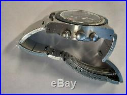 Rare Vintage TISSOT PR 516 Stainless Steel Chronograph Lemania Cal 873 movement