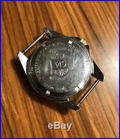Rare Vintage Tag Heuer 1000 Watch 980.020B GMT Pepsi with NATO Strap