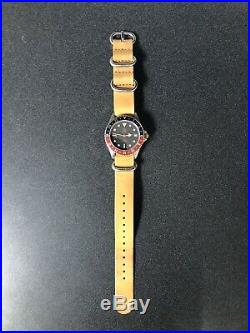 Rare Vintage Tag Heuer 1000 Watch 980.020B GMT Pepsi with NATO Strap