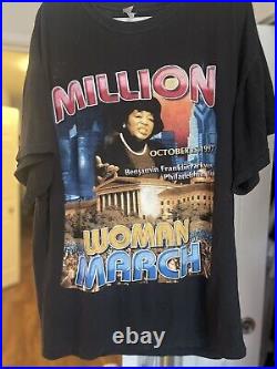 Rare Vintage Tee Million Woman March Shirt
