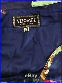Rare Vtg Gianni Versace Jeans 1992 Baroque Dress