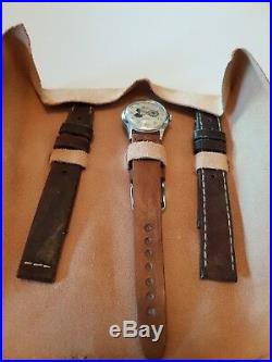Rare Wrist Watch by INCABLOC Geneva Sport 1939 Nazi Germany