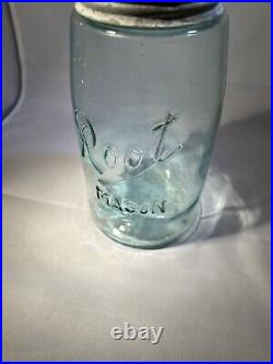 Rare antique ROOT MASON JAR