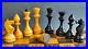 Rare antique chess set vintage USSR Soviet Chess Wood Russian Tournament