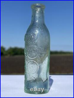 Rare antique vintage bottle UTKIN BOGATYREV MOSCOW