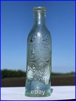 Rare antique vintage bottle UTKIN BOGATYREV MOSCOW