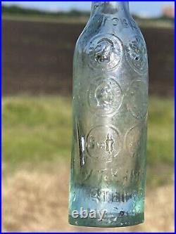 Rare antique vintage bottle UTKIN BOGATYREV MOSCOW