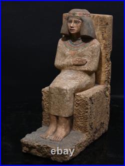 Rare statue Ancient Egyptian Antiquities Egyptian princess Nofret Egyptian BC
