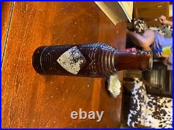 Rare vintage 1950s orange crush glass bottle