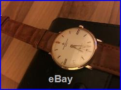 Rare vintage Vacheron Constantin K1001 in18k gold mens watch