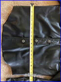 Rockstar! Rare Vintage BWL Bill Wall Leather Malibu Dragon Sz38 wo/man