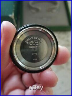 Rolex 1675 GMT Master 1967 Vintage with Rare Fuschia Bezel & Box
