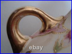 Royal Bonn Vintage Rare Gold Gilded Handled Vase Urn Antique