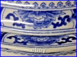SATSUMA SOHO COBRIDGE ENGLAND RARE Antique Porcelain Covered Vegetable Bowls
