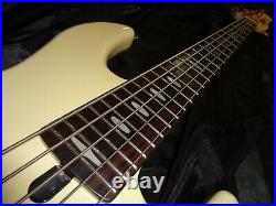 SUPER RARE Yamaha BB5000A Active 5 wide neck string bass guitar vintage yellow