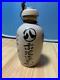 Sake server bottle (jar) & cup, Tokkuri Ochoko set, pottery antique Vintage Rare