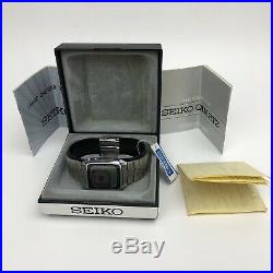 Seiko Vintage Digital Watch G757-4050 Octopussy James Bond Rare New 1986