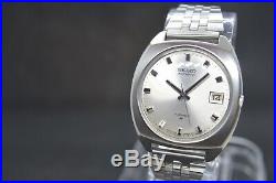 Stunning Rare Vintage Seiko 7005 8042 Automatic Bracelet Watch April 1972