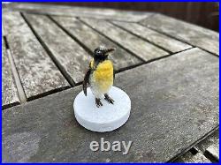 Superb Rare Antique Vintage Cold Painted Bronze Penguin Ornament