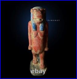 Taweret Goddess Ammit the Devourer, Egyptian Mythology Rare Antique B. C Art