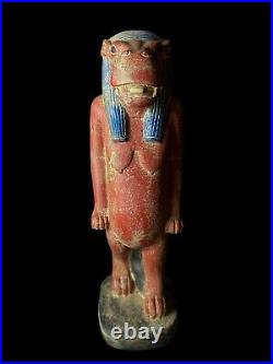 Taweret Goddess Ammit the Devourer, Egyptian Mythology Rare Antique B. C Art