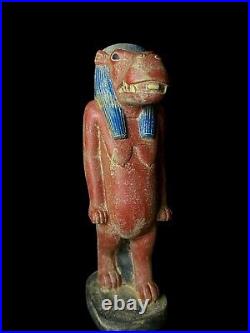 Taweret Goddess Ammit the Devourer, Egyptian Mythology Rare Antique B. C Art