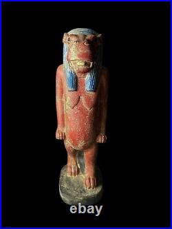 Taweret Goddess Ammit the Devourer, Egyptian Mythology Rare Antique B. C Art