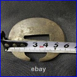 Tsuba Sukashi antique vintage rare Japanese samurai sword katana Ancient art