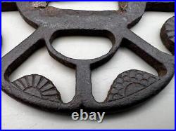 Tsuba Sukashi antique vintage rare Japanese samurai sword katana Ancient art