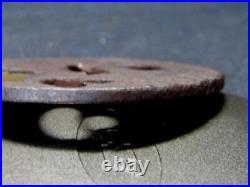 Tsuba Sukashi antique vintage rare Japanese samurai sword katana Ancient art