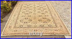 Turkish Rug 88''x123'' Handwoven 7x10 RARE Antique Vintage Sumak Rug 225x313cm