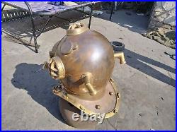 US Navy Rare Antique Diving divers Helmet Vintage Marine Deep Sea Scuba Helmet