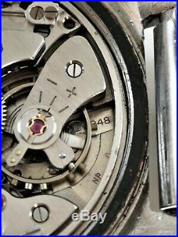 Ultra Rare Vintage Swiss Diver Watch Royce Chrono Landeron 248 Circa 1962 Rr