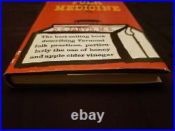 VINTAGE FOLK MEDICINE BY D. C. JARVIS, M. D, 1958 1st EDITION RARE antique collect