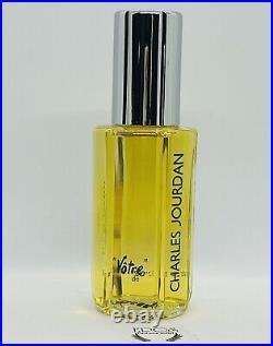 VOTRE DE CHARLES JOURDAN 3 3/1/3 Oz 100ml EDT SPLASH IN BOX VINTAGE- RARE