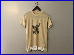VTG Rare 70s 80s Mickey Mouse Cowboy Gun T-Shirt Walt Disney Vintage Shirt