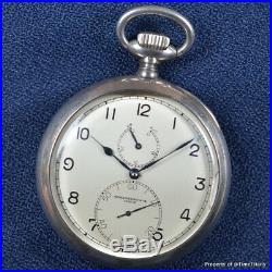 Vacheron & Constantin German Royal Marine Deck Chronometer 925 Silver 60mm Rare
