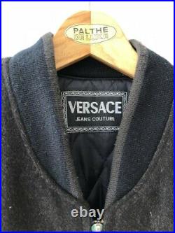 Versace Jeans Couture Bomber Jacket Rare Gianni Versus 90s Vintage Medusa