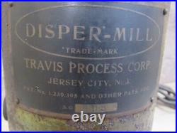 Very RARE Vintage ANTIQUE DISPER-MILL ELECTRIC PHARMACY PILL CRUSHER