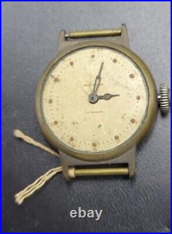 Very Rare Antique New Haven Compensated Military Watch For Repairs