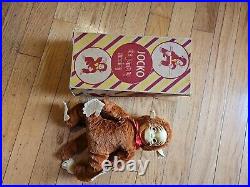 Very Rare Antique Vintage JOCKO The Jumping Monkey With The Original Box