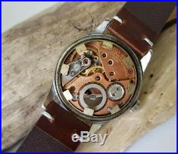 Very Rare Vintage 1944 Omega Chronometer Sub Second Cal30t2 Rg Man's Watch