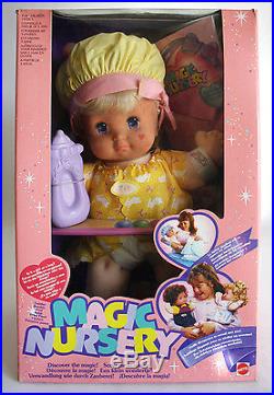 Very Rare Vintage 1990 Magic Nursery Baby Doll 3 Boy Or Girl Mattel New