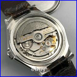 Vintage 1973 KING SEIKO VANAC 5626-7140 Cut Glass Rare Dial Automatic Watch #655