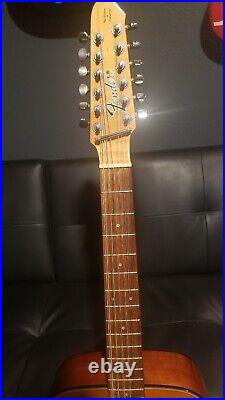 Vintage 1990 Rare Fender Santa Maria Limted run 12 String Acoustic Guitar