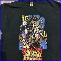 Vintage 2000 Mad House Ninja Scroll Anime T Shirt Size XL Rare