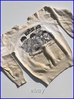 Vintage 60s The Beatles t-shirt size small 1963 John Lennon very very rare